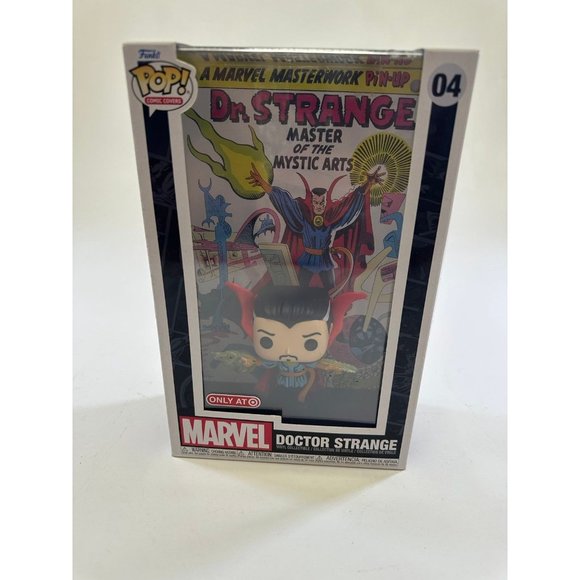 Funko Pop Comic Covers: Doctor Strange #04 Master of the Mystic Arts Marvel - Picture 1 of 7